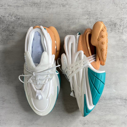 Balmain Unicorn "White-Turquoise"