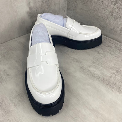 Hermes Leather Loafers "White"