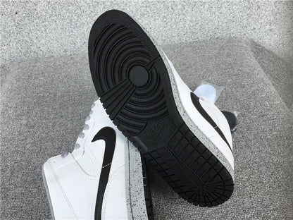 Air Jordan 1 Mid “White-Cement”