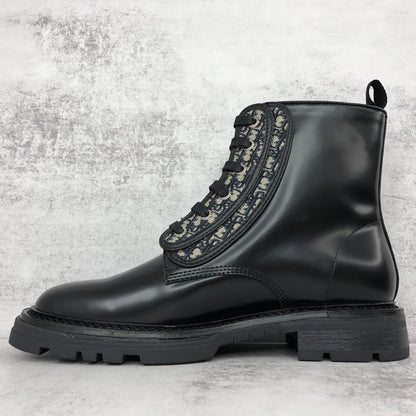 Dior Men Explorer 2 Laced Ankle Boots "Black"