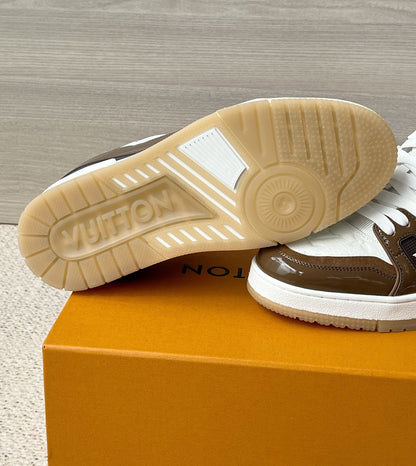 Louis Vuitton LV Trainers "Brown-White"