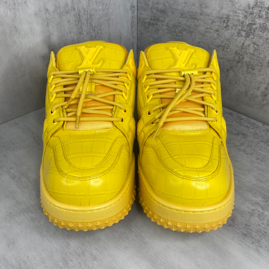 Louis Vuitton Maxi "Yellow Crocodile Pattern"