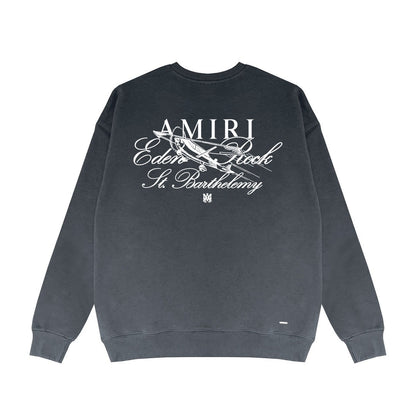 Amiri Eden Rock Sweatshirt "Grey-White"