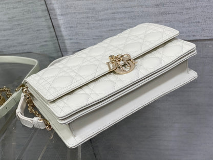 Dior My Dior Mini Bag "Latte Cannage Lambskin"