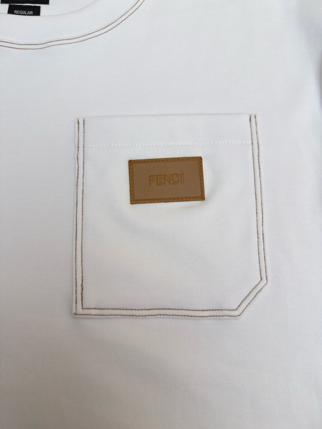 Fendi Cotton T-shirt "White"