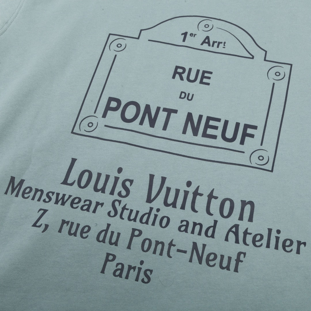 Louis Vuitton Hoodie "Pastel Blue"