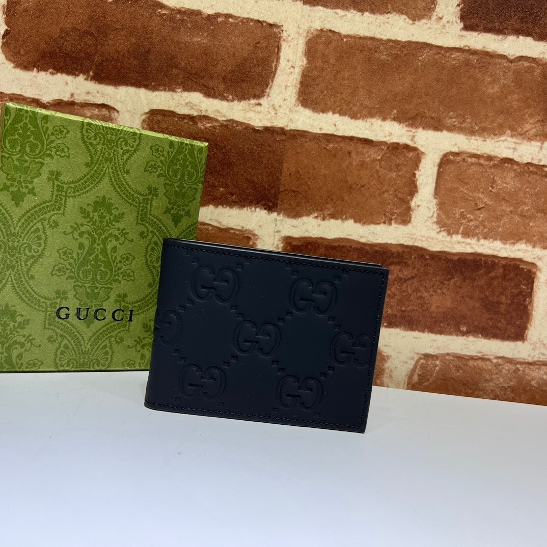 Gucci GG Rubber-Effect Bifold Wallet