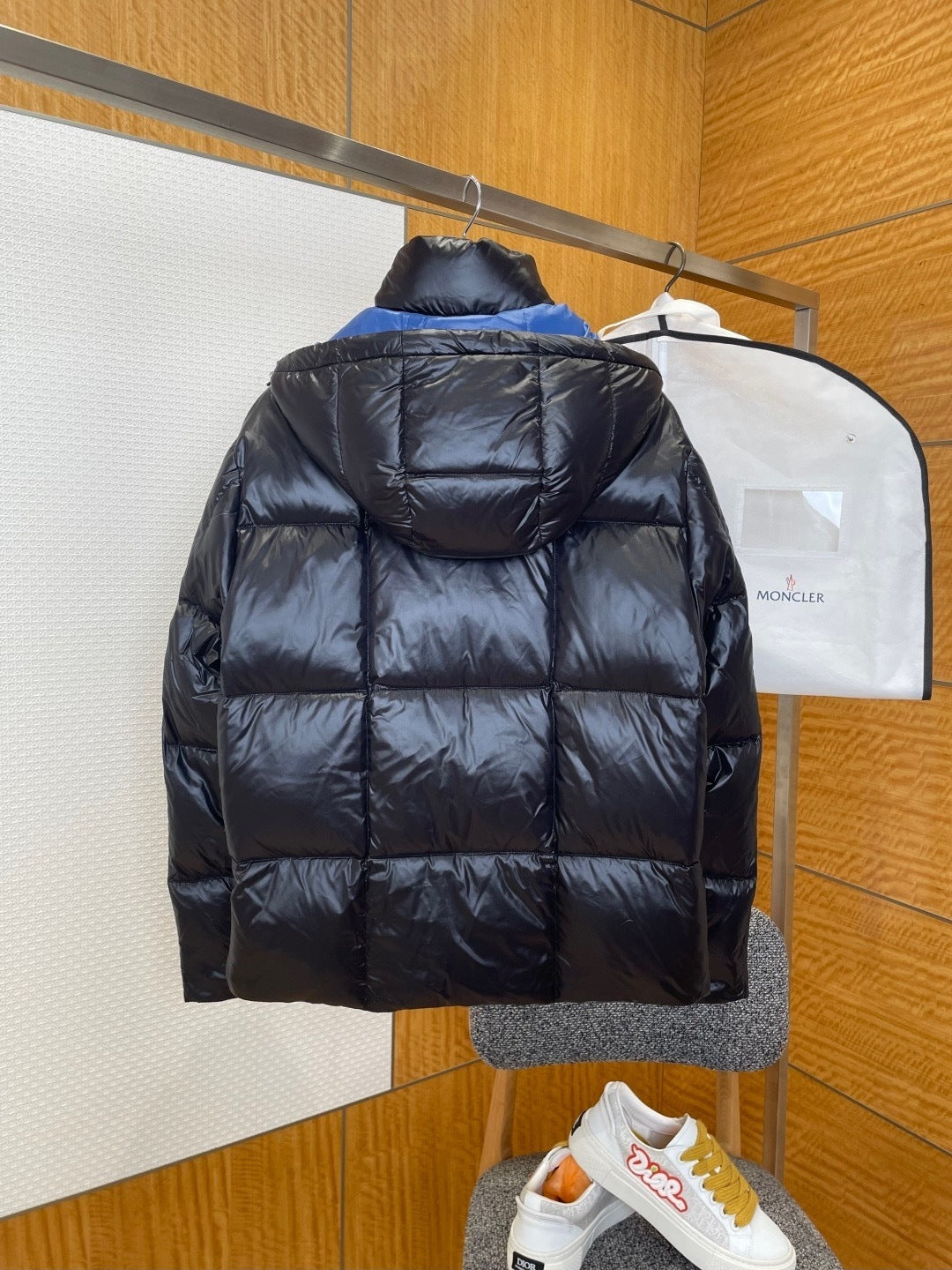 Moncler Parana Down Jacket "Black-Blue"