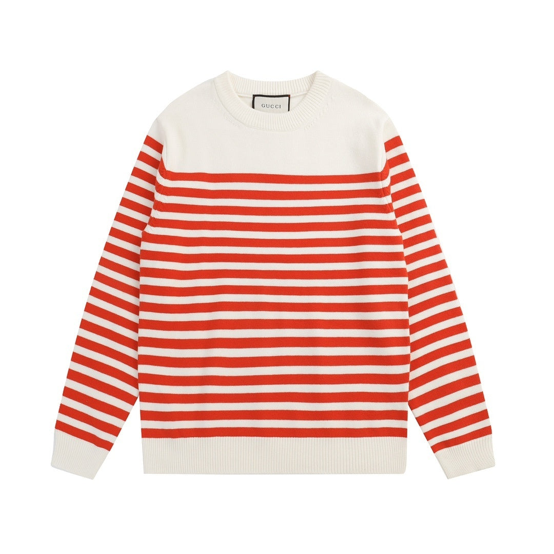 Gucci Striped Sweater "Ivory