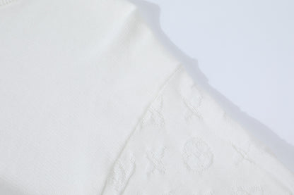 Louis Vuitton Monogram Short-Sleeved Crewneck "White"