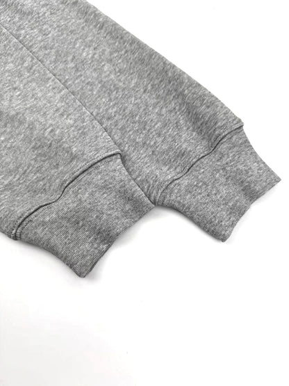 Gucci Printed Cotton Jersey Hoodie "Grey"