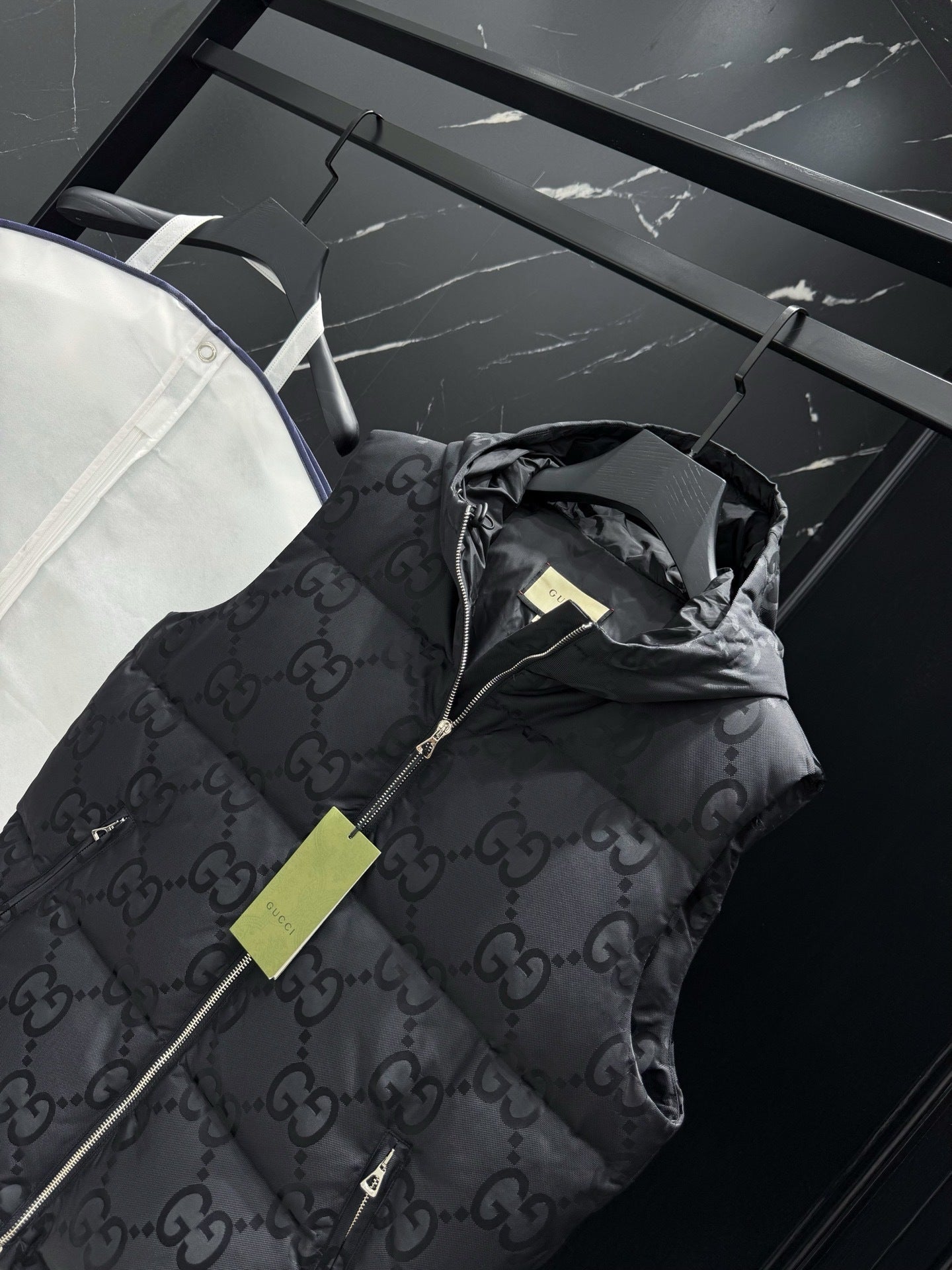 Gucci GG Down Vest "Black"