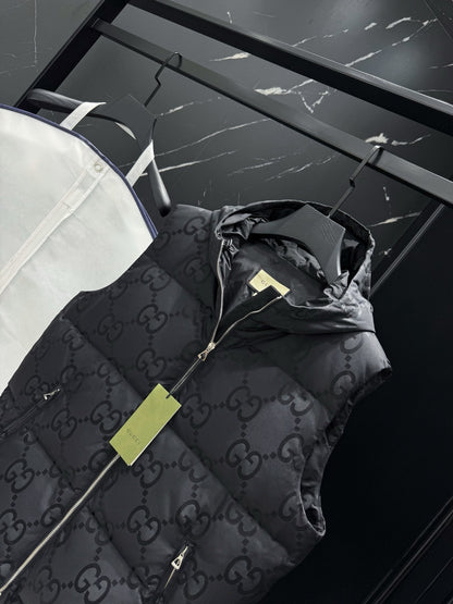 Gucci GG Down Vest "Black"