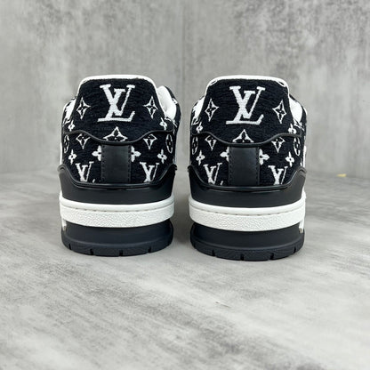Louis Vuitton Trainers "Black-White Textile"