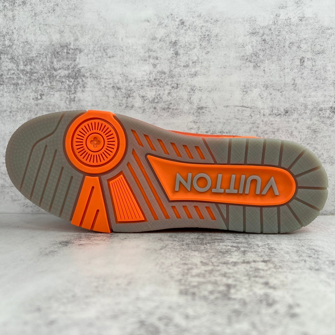 Louis Vuitton Trainers "Orange-Grey"