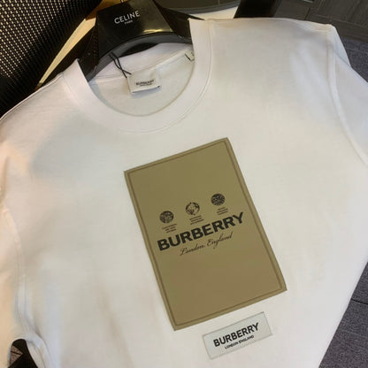 Burberry Logo Patch T-Shirt "White"