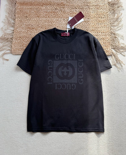 Gucci Cotton Jersey T-Shirt with Print "Black"