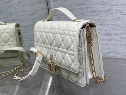 Dior My Dior Mini Bag "Latte Cannage Lambskin"