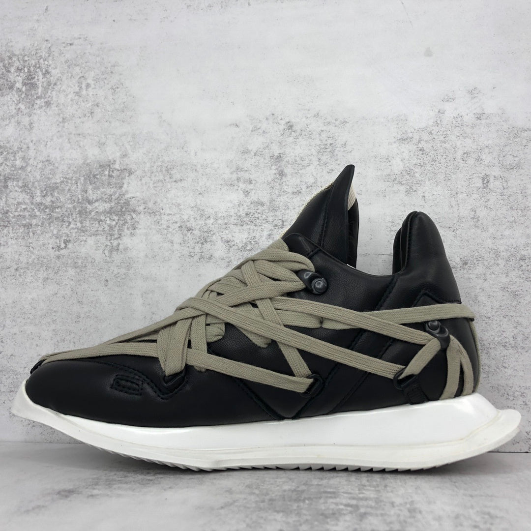 Rick Owens Geth Runner Megalaced "Black"
