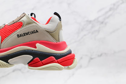 Balenciaga Triple S "Red-Grey"