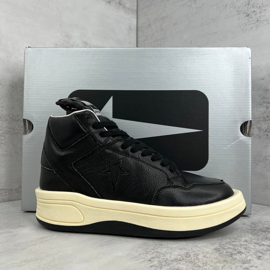 Rick Owens x Converse TURBOWPN High "Black-Beige"