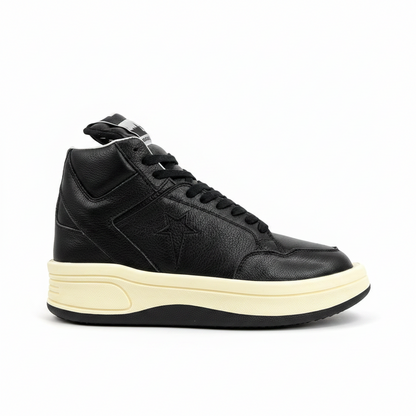 Rick Owens x Converse TURBOWPN High "Black-Beige"