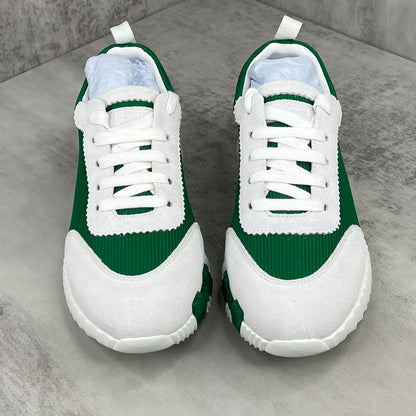 Hermes Bouncing Sneakers "Green-Grey-White"