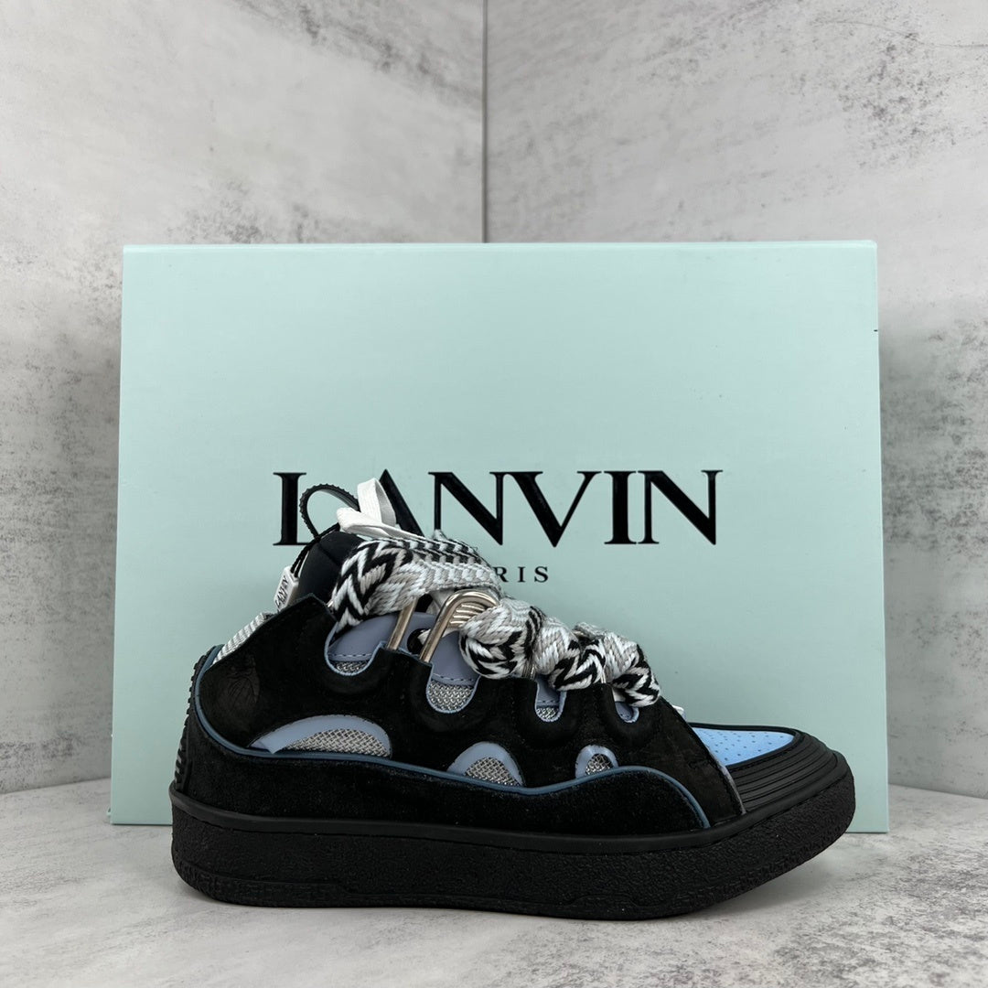 Lanvin Curb "Black-Blue"
