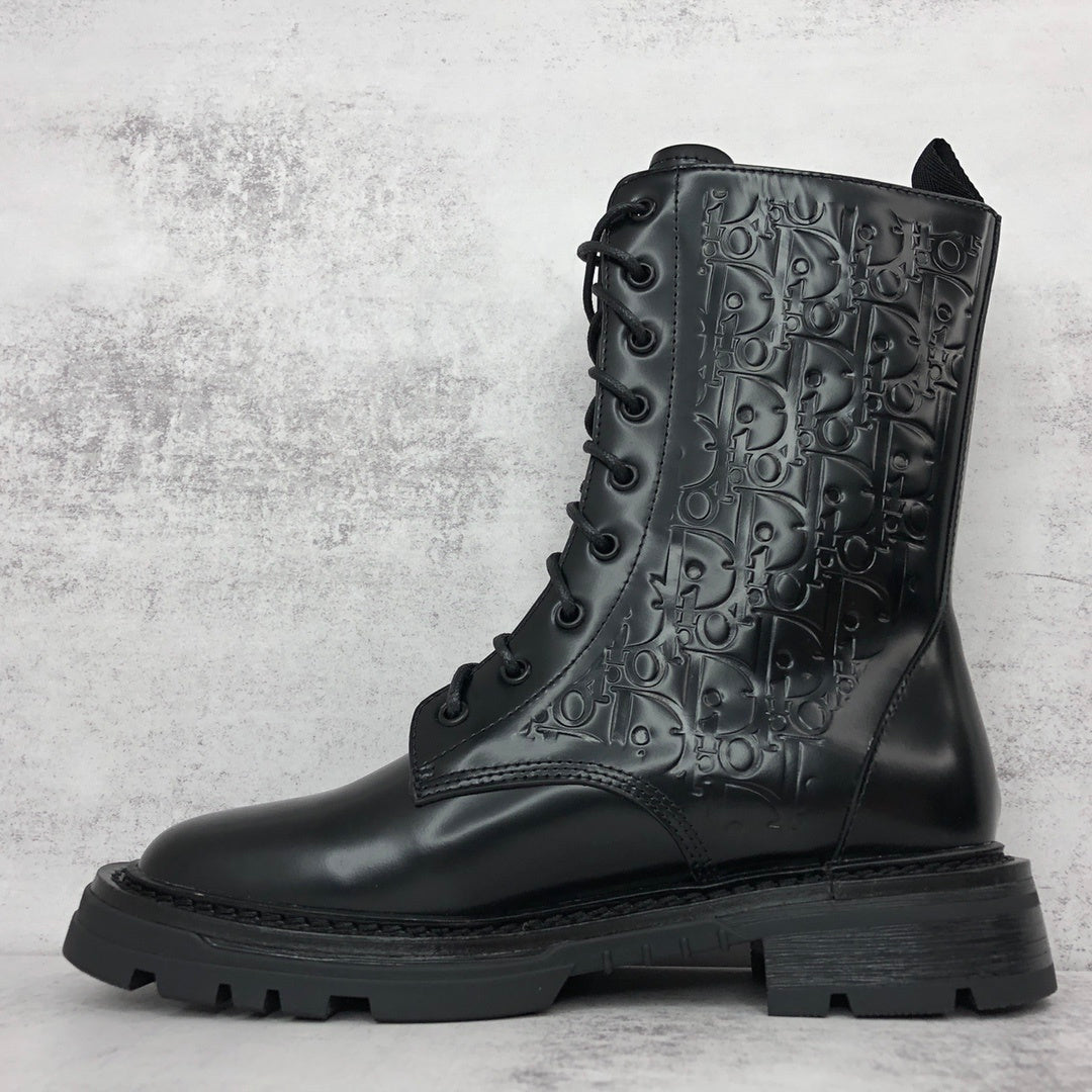 Dior Explorer 2 Boots Dior Oblique Embossed "Black"