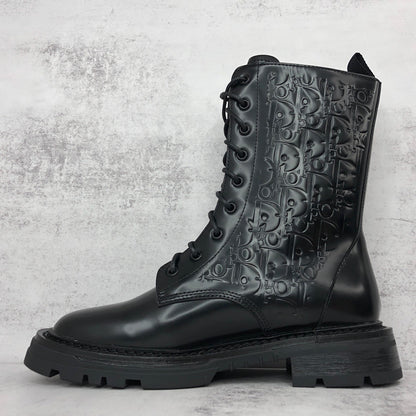 Dior Explorer 2 Boots Dior Oblique Embossed "Black"