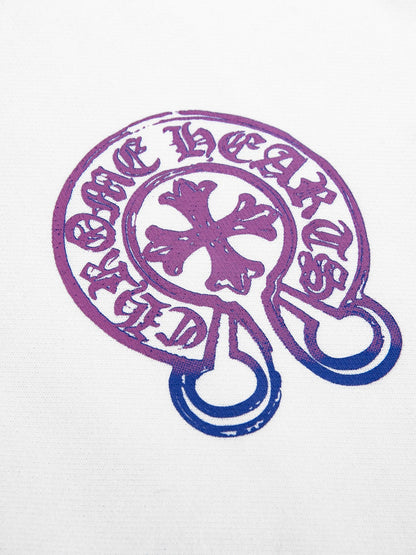 Chrome Hearts Sweatshirt "White-Blue-Purple"