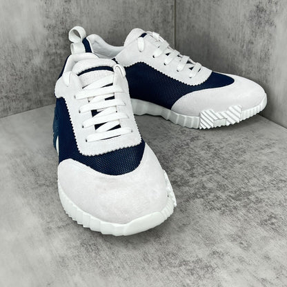 Hermes Bouncing Sneakers "Navy Blue-Grey"