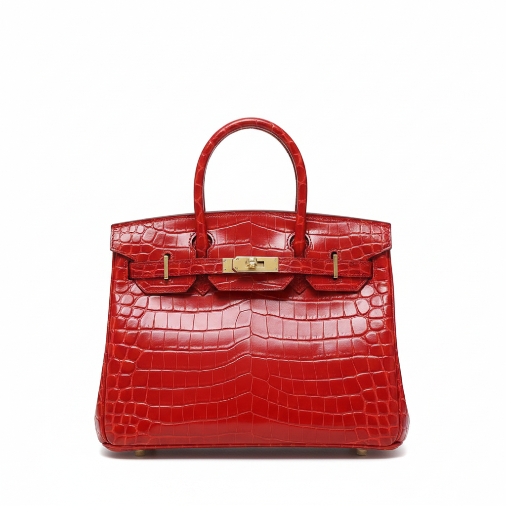 Hermès Crocodile Birking 35
