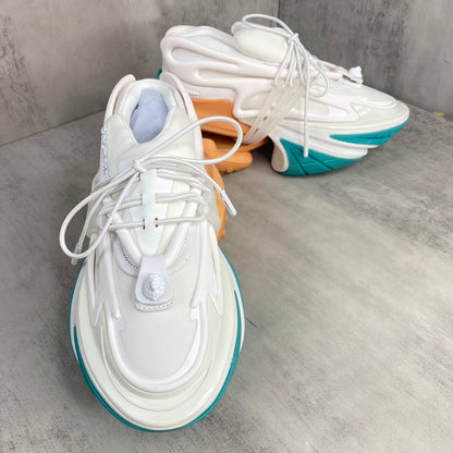 Balmain Unicorn "White-Turquoise"