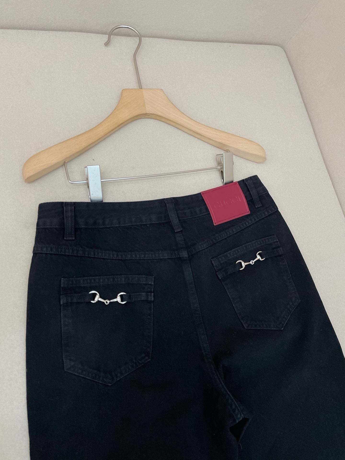 Gucci Cropped Denim Pants