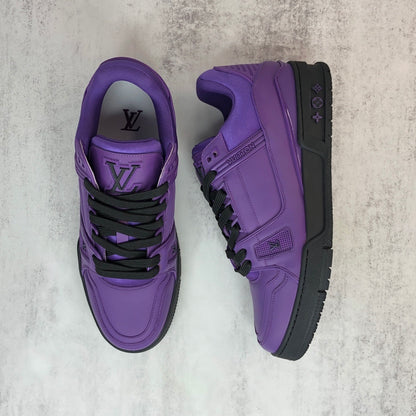 Louis Vuitton Trainers "Purple-Black"