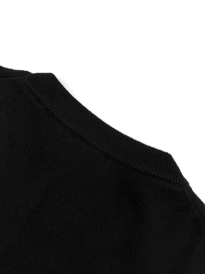 Zegna High Performance Wool Crewneck Sweater "Black"