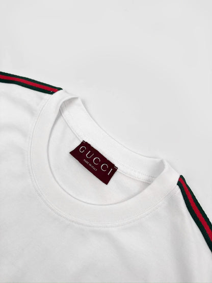 Gucci Embroidered T-Shirt "White"