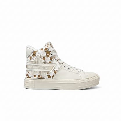 Dior Walk'N'Dior High-Top "White-Brown Star"