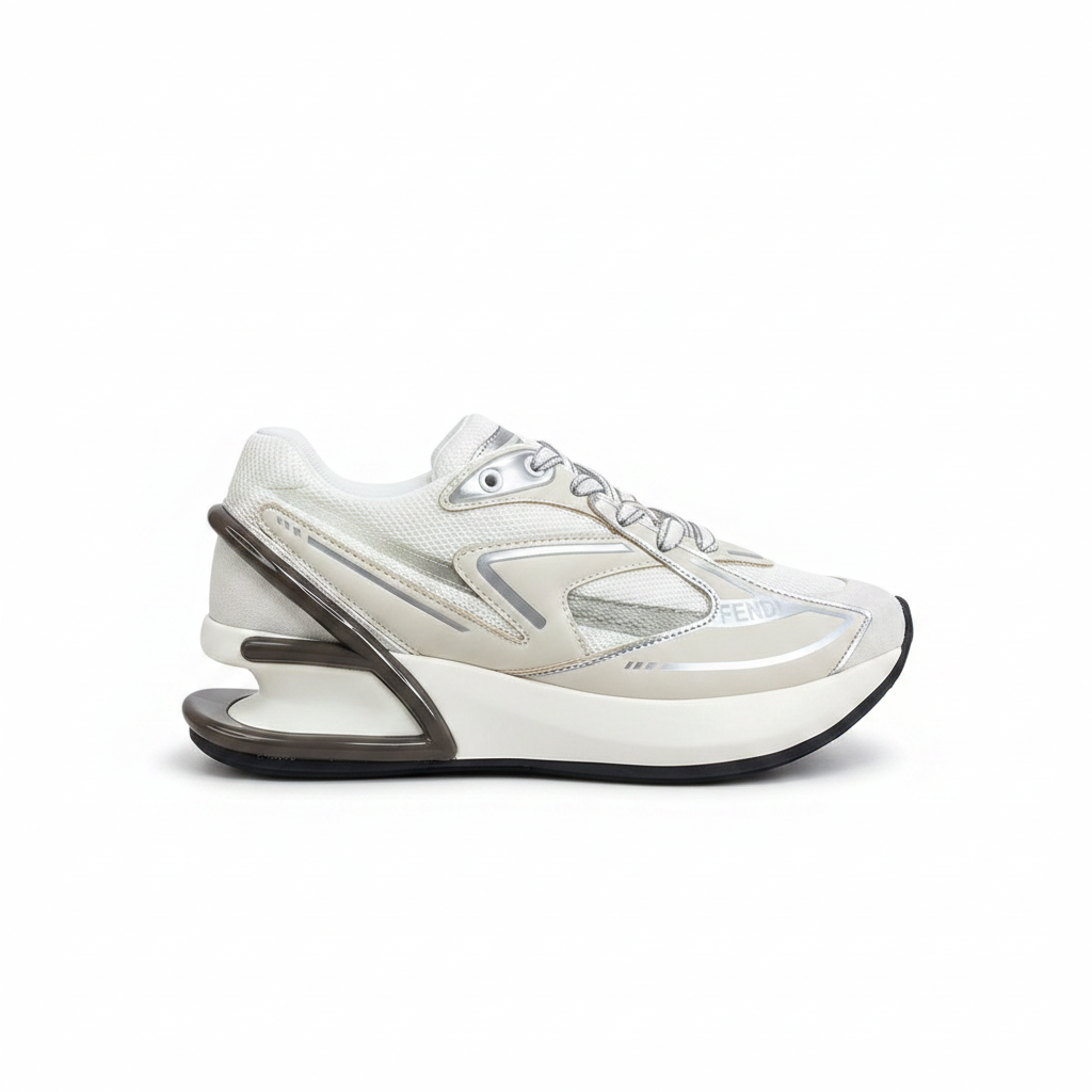 Fendi First 1 "Grey-White-Black"