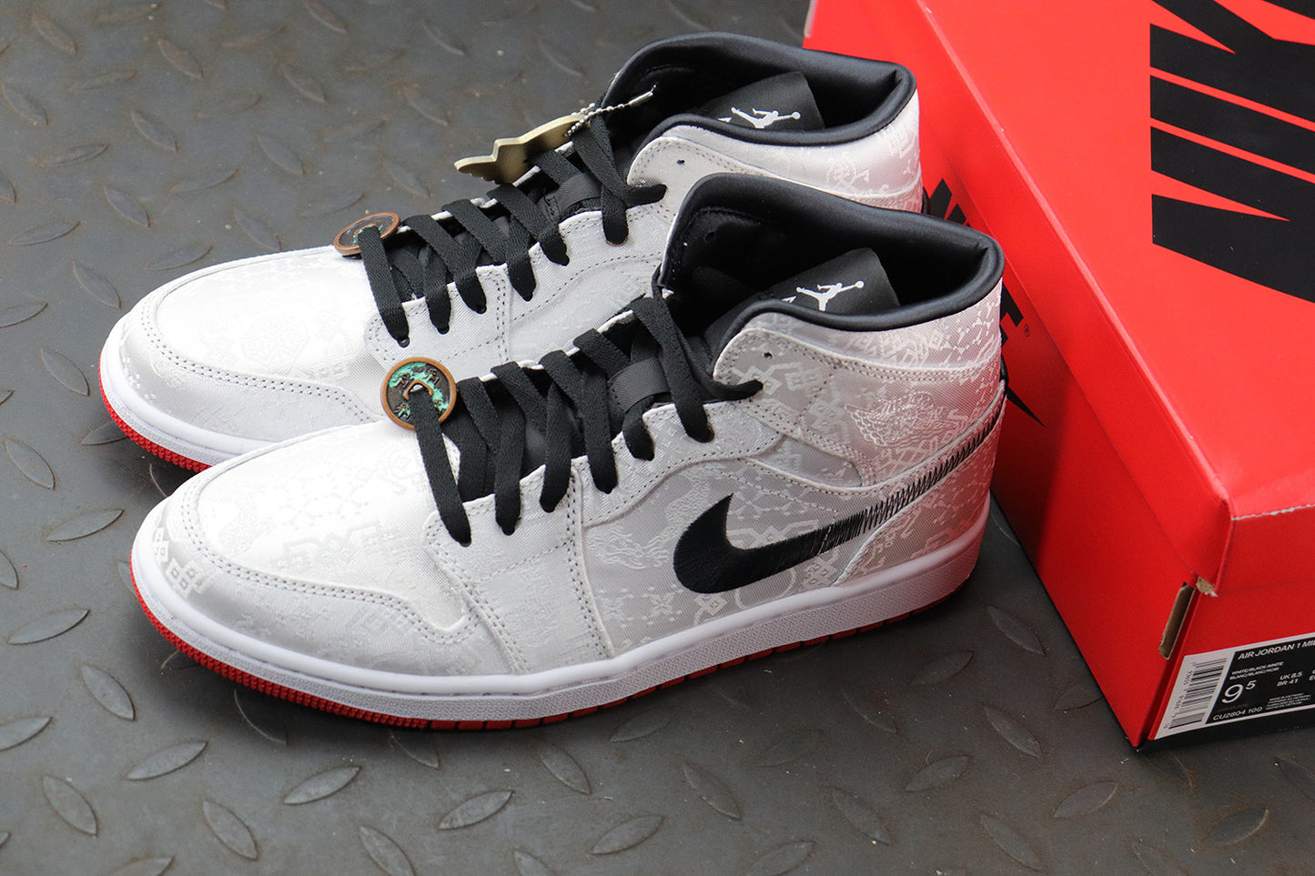 Edison Chen x Air Jordan 1 Mid "Fearless - CLOT Silk"