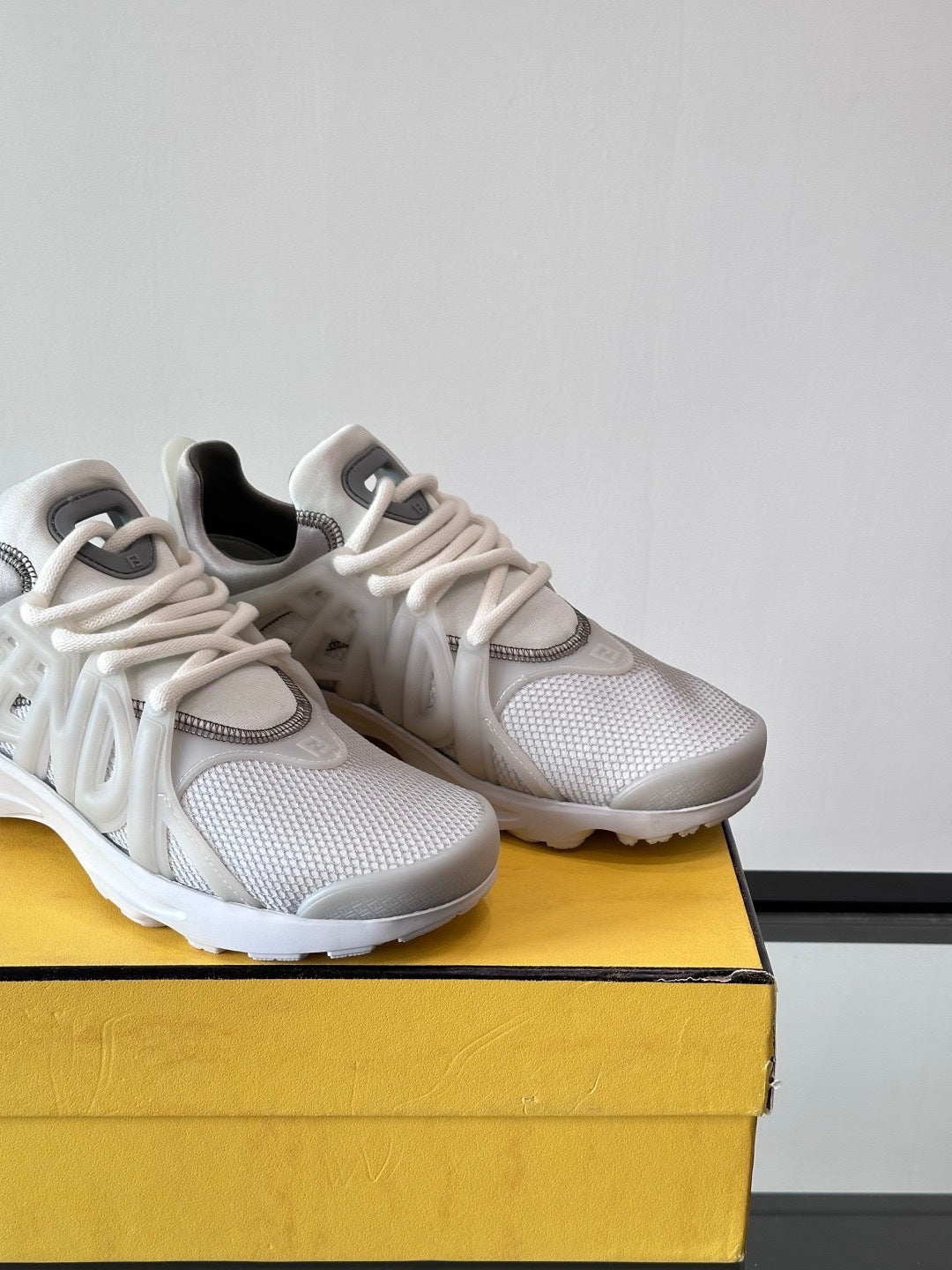 Fendi Tag Sneaker "Grey"