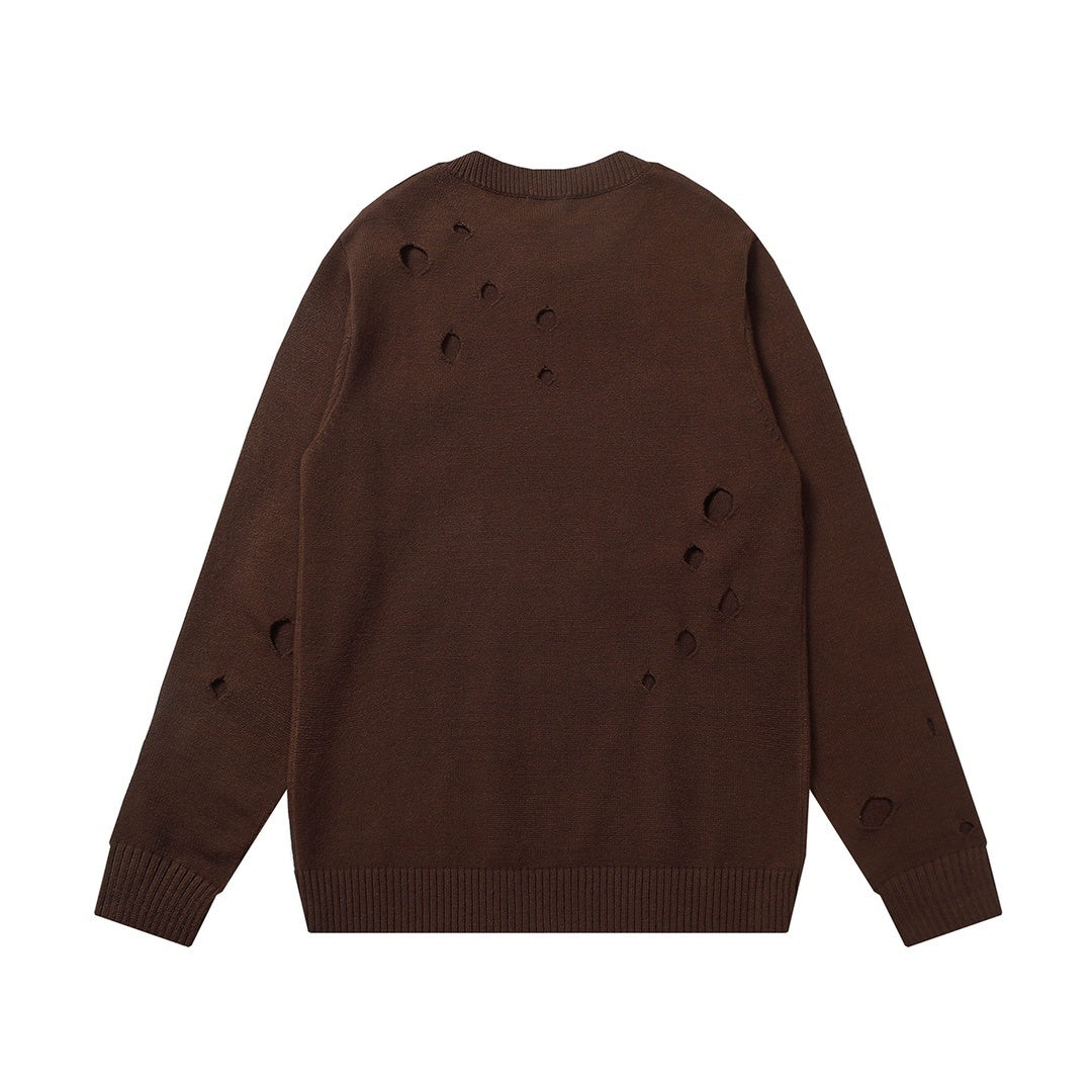 Burberry Cutout Detail Sweater "Brown"