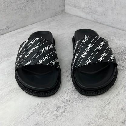 Balenciaga Slides "Black-White"