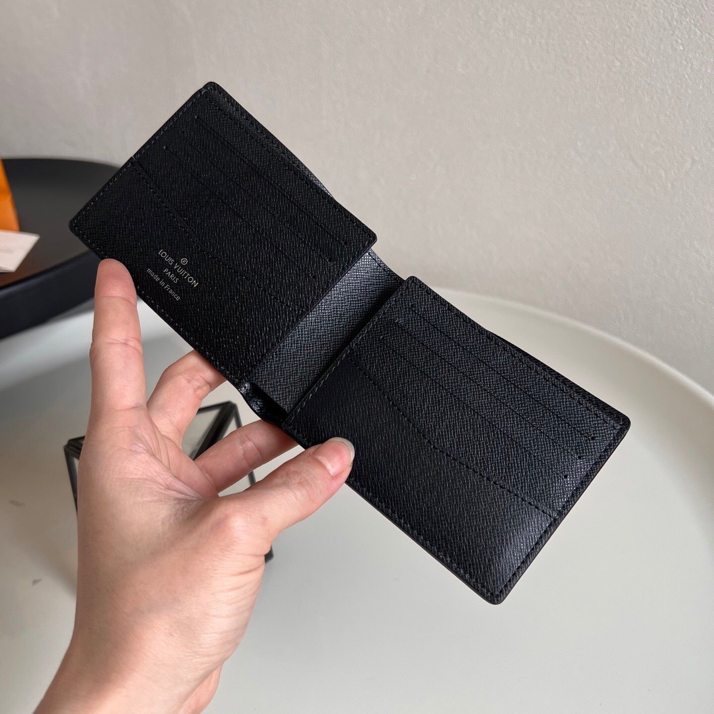 Louis Vuitton Slender Wallet "Monogram Eclipse Reverse"