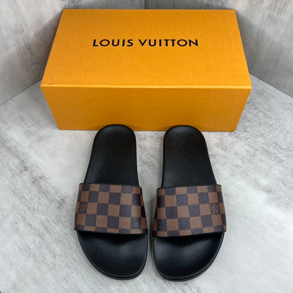 Louis Vuitton Slides "Black-Brown"