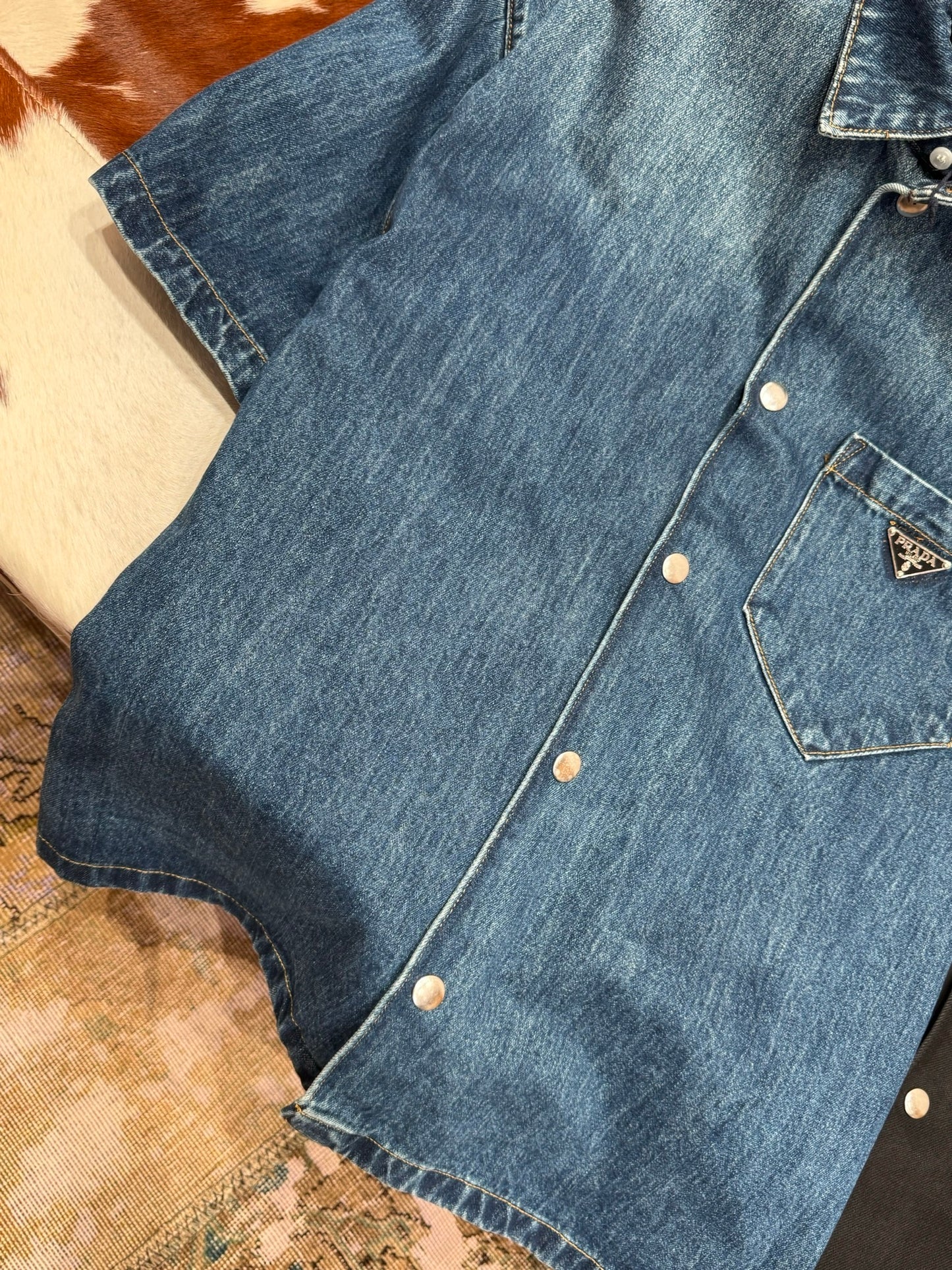 Prada Denim T-Shirt