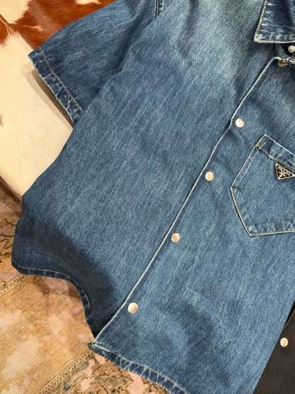 Prada Denim T-Shirt