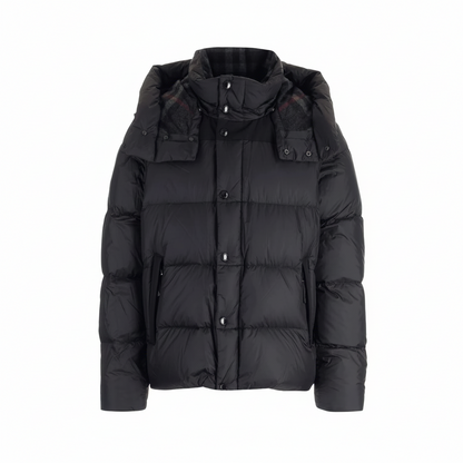 Burberry Lockwell Detachable Sleeve Down Jacket "Black"