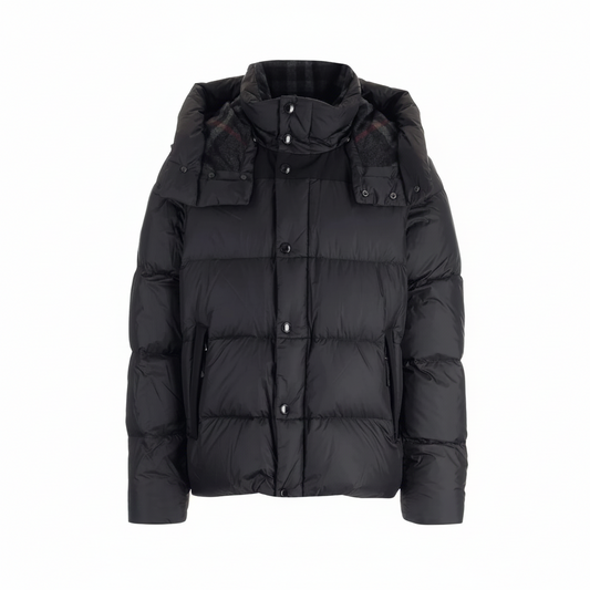 Burberry Lockwell Detachable Sleeve Down Jacket "Black"